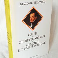 Canti,operette morali,memorie e pensieri di amore