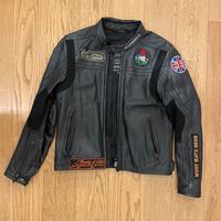 Giacca moto in pelle spidi