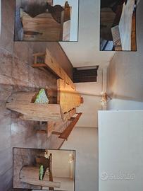 tavolo  in legno di pino italiano