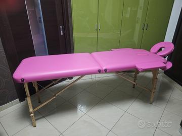 lettino massaggi estetista pieghevole