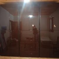 Armadio laccato nero 