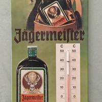 Insegna Pubblicitaria Jagermeister con Termometro