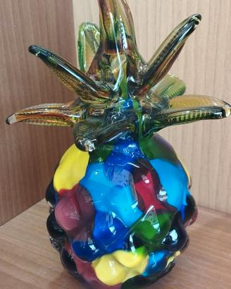 Ananas scultura vetro Murano