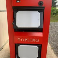 CALDAIA A LEGNA F.LIBERA TOPLING mod.TKP65 da 65kw