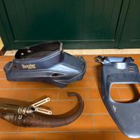 Carene e marmitta per Booster Mbk 1999