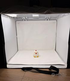 Studio fotografico portatile con LED - Amazon Basi