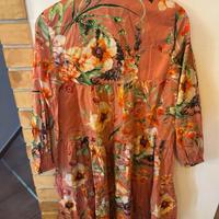 Vestito Zara floreale arancio