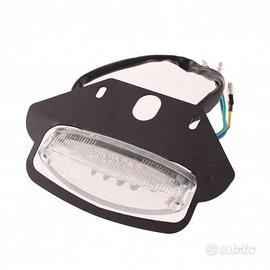 Fanale posteriore a led per moto varie con staffa 