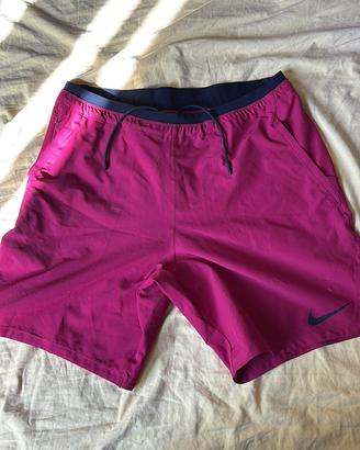 Pantaloncini nike rosso da corsa
