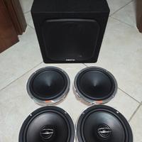 casse piu subwoofer hertz 
