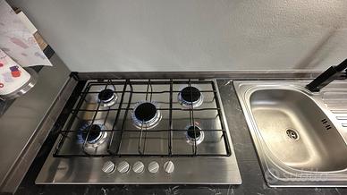 Piano cottura a gas indesit