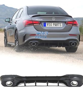 DIFFUSORE MERCEDES CLASSE A V177 AMG 18- LOOK A35 