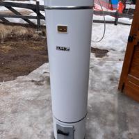 Boiler acqua calda combinato legna/corrente 80lt