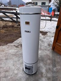 Boiler acqua calda combinato legna/corrente 80lt