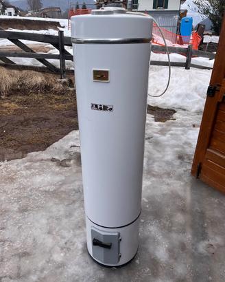 Boiler acqua calda combinato legna/corrente 80lt