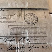 Telegramma del 1919 - Gessopalena Chieti
