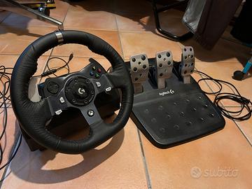 Logitech G920 volante e pedaliera
