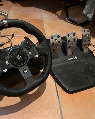 Logitech G920 volante e pedaliera