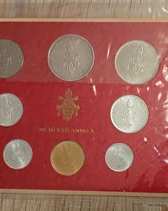 #2307 – Serie Monete VATICANO 1972