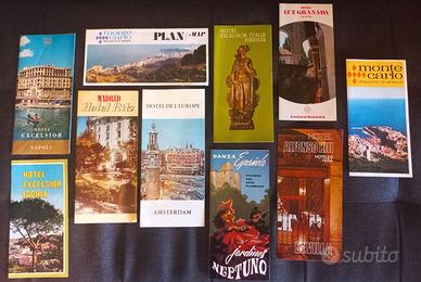 BROCHURES VINTAGE - ANNI '60/'70