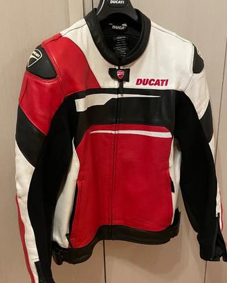 Giubbotto originale Ducati in pelle  traforata