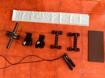 🏋️♂️ Set Completo Attrezzi Fitness Home Workout
