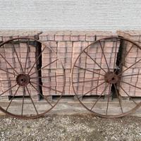 Ruote in ferro per rastrellatrice