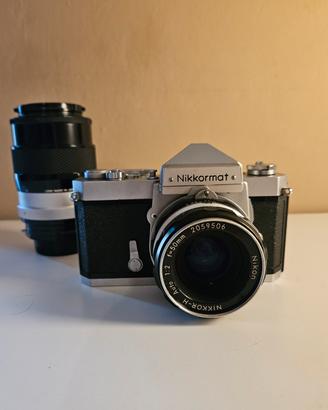 Kit Fotografico Vintage Completo: Nikkormat FTN co