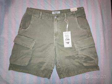 Alcott bermuda cargo verde kaki medio XS donna