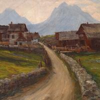 Marcelliano Canciani 1923 Paesaggio di Montagna