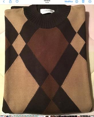 Maglione a rombi