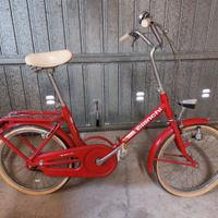 Bicicletta Bianchi Aquiletta 20 pieghevole rossa a