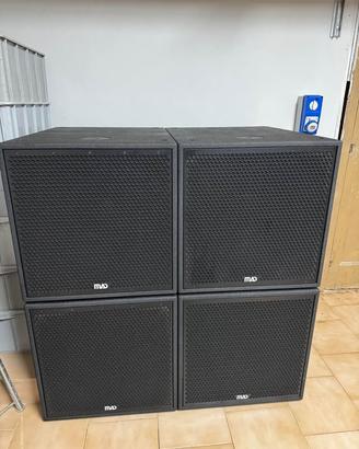 4x Sub Mad Audio HD28RS
