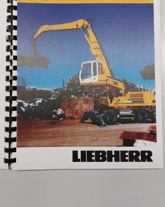 MANUALE USO E MANUTENZIONE PER ESCAVATORE LIEBHERR