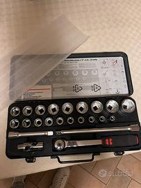 Kit chiavi a bussola 1/2 a cricchetto WÜRTH