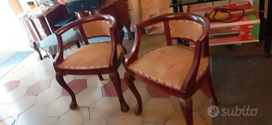 due poltroncine vintage 
