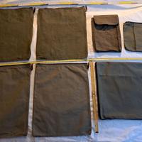 Bolgette e buste militari.