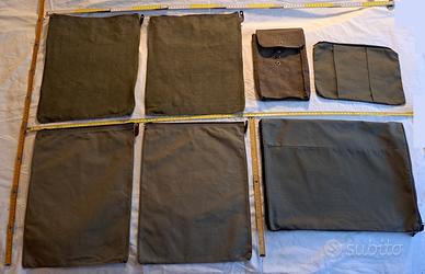 Bolgette e buste militari.