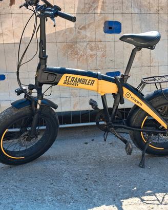 bici elettrica ducati scrambler 