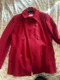 cappotto rosso lana INTREND