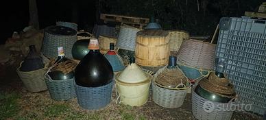 Damigiane miste, fino a 54lt.