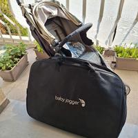 City mini baby jogger con borsa da viaggio