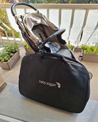City mini baby jogger con borsa da viaggio