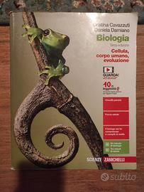 BIOLOGIA cellula,corpo umano,evoluzione Zanichelli
