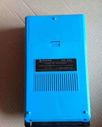 registratore cassette Sanyo M 1540
