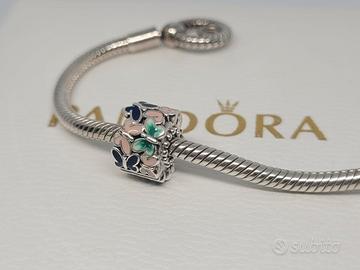 Clip Pandora Originale Farfalle Colorate 