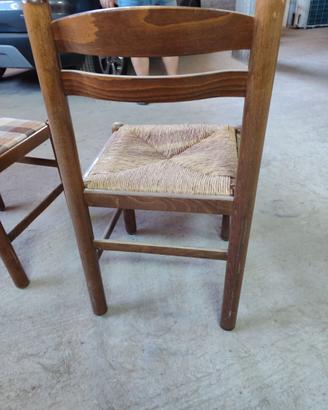 Sedie in legno