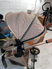 Passeggino-biciclette -seggiolone per mangiare