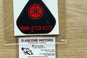 ADESIVO MANUBRIO TMAX 2001 2007 CARBON ROSSO