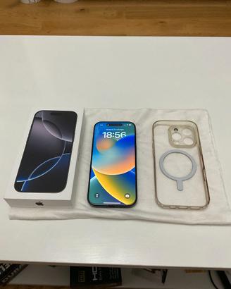 iPhone 16 Pro 256gb – Perfetto e batteria al 96%